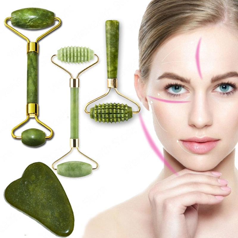 Gua Sha Jade Roller